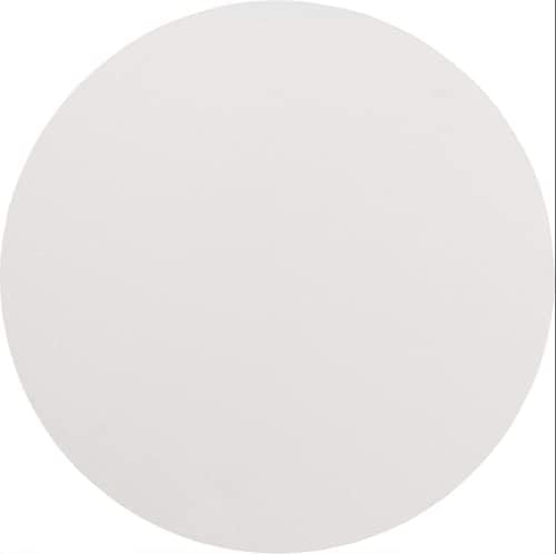 10 Pack! 48 Inches Round Heavy-Duty Granite White Plastic Folding Table, Kitchen Table Foldable Table Commercial Folding Table Picknick Table Bar Height Table Cover White Top Fold Up Table
