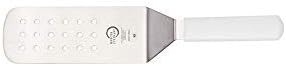 Mercer Culinary Millennia Perforated Turner, 8 Inch x 3 Inch Blade, White Handle
