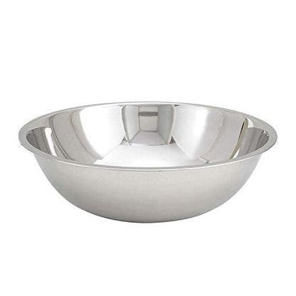 Tiger Chef Stainless Steel Mixing Bowls Set for Kitchen - Nesting Prep Bowls (Set of 6)