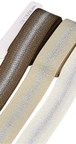 BEEFLYING 3 Styles Wire Edged Ribbons for Gift Wrapping, 25~28mm×2.7m Fabric Ribbons Strip Ribbons for Wedding Party Decoration Hair Bows Flower Bounquet Sewing and Craft, 9 Yards