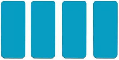 10 Pack Under Cabinet Lights Mount Metal Plates Adhesive Backing Sticky Iron Strips Sticker for Magnetic Under Cabinet Lighting Rechargeable Motion Sensor Lights Wireless Under Counter Light