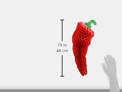 Tissue Chili Pepper Party Accessory (1 Count) (1/Pkg) (Pack of 4)