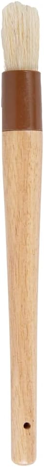 Restaurantware-Pastry Tek 1 Boar Bristles Pastry Brush, 11.8 Inches Buttering Tool â€“ Hardwood Handle, Built-In Hanging Hole