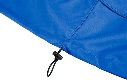 Eevelle Meridian Patio Oval Table Set Cover with Marine Grade Fabric - Outdoor Table Cover - Furniture Set Covers for Dining Table - Easy to Install - (25.5" H x 108" L x 82" W, Royal Blue)