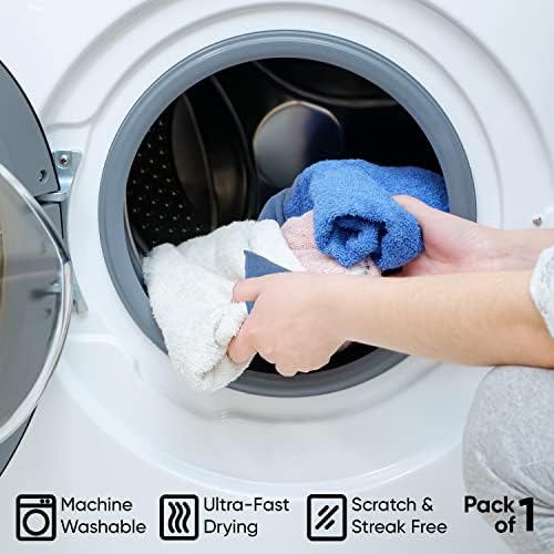 Superio Microfiber Squeegee Towel Extra Large Miracle Cloth 20 x 30 Streak Free Microfiber Floor Cloth-Rag for Cleaning House, Kitchen