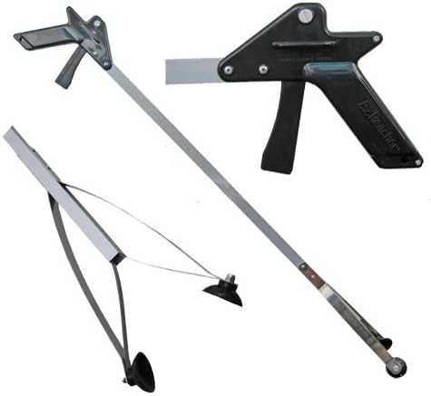 ArcMate EZ Reacher - Heavy Duty Grab-It Reaching Tool - Grabber Reacher with 4.5 Inch Jaws, Can Lift a Dime to 8 lb. Brick, Lightweight, Sturdy, Perfect for Tight Spots, 20" (20S)