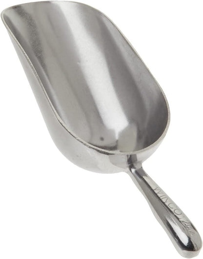 Winco Aluminum Utility Scoop, 12-Ounce, Medium