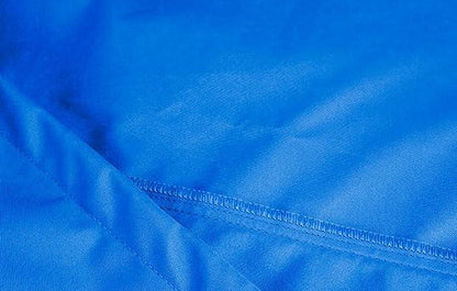 Eevelle Meridian Patio Oval Table Set Cover with Marine Grade Fabric - Outdoor Table Cover - Furniture Set Covers for Dining Table - Easy to Install - (25.5" H x 108" L x 82" W, Royal Blue)