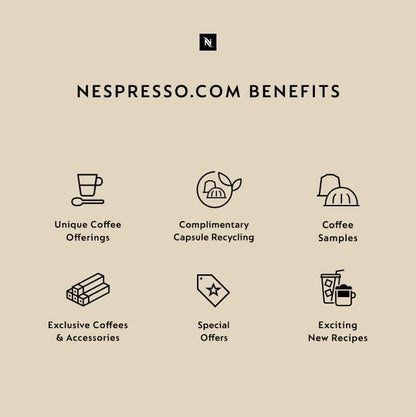 Nespresso Capsules Original Line Tokyo Vivalto Lungo, Medium Roast Coffee, 50 Count Coffee Pods