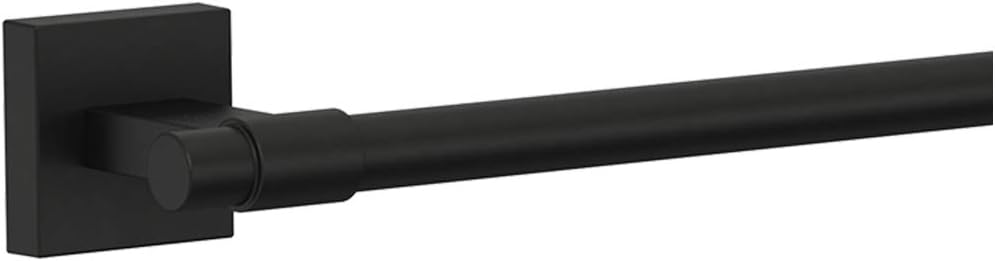 Franklin Brass Maxted (1-Pack) 18" Towel Rack for Bathroom, Matte Black Towel Bar for Bathroom Wall Kitchen Towel Holder Rod Wall Mounted Bathroom Accessories MAX18-FB