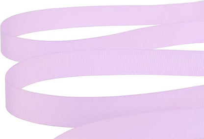 Ribbonitlux 1" Wide Solid Grosgrain Ribbon 25 Yards (430-Lavender）, Set for Gift Wrapping, Party Decor, Sewing Applications, Wedding and Craft