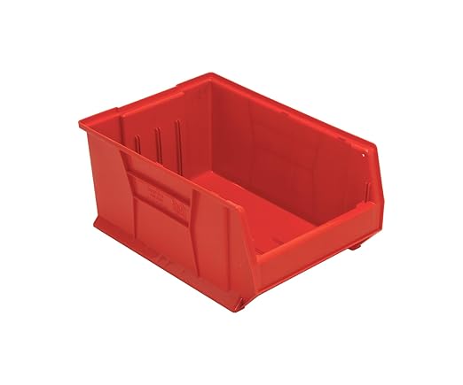 Quantum Storage Systems QUS954RD Hulk Heavy Duty Part Organizer Red Bins 24" L x 17" W x 11" H