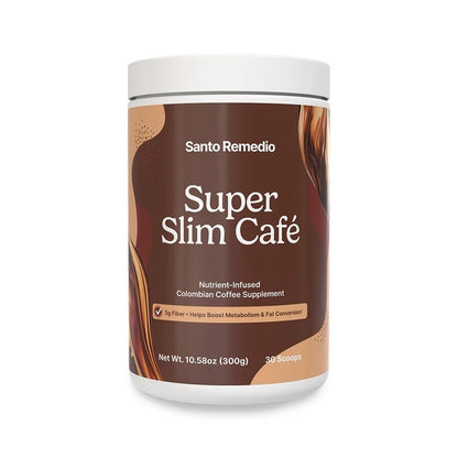 Santo Remedio Entalla, Super Café Coffee JAr. 30 Servings, Net Wt. 10.58 oz (300 g), 30 calories per serving