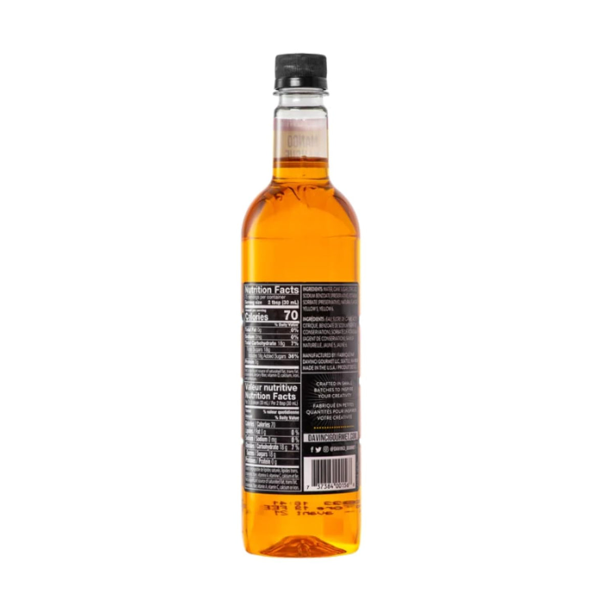 DaVinci Gourmet Classic Mango Syrup, 25.4 Fluid Ounces