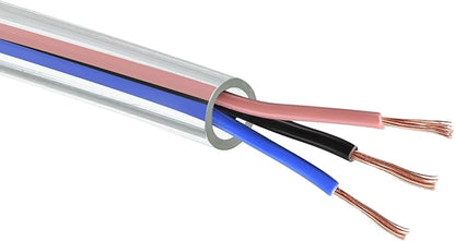 UXCell Clear PVC Tube Wire Harness Tubing, 1/2-inch(12mm) ID 10ft Sleeve for Wire Sheathing Protection