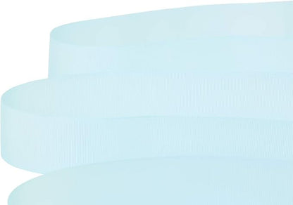 Ribbonitlux 1.5" Wide Solid Grosgrain Ribbon 25 Yards (305-Light Blue）, Set for Gift Wrapping, Party Decor, Sewing Applications, Wedding and Craft