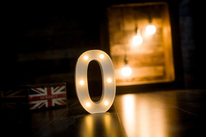 Foaky Decorative Led Marquee Light Up Number, Marquee Light Up Number Sign for Night Light Wedding Birthday Party Christmas Home Bar Decoration