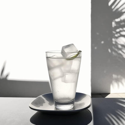 glacio Ice Cube Tray – Small Silicone Molds with Lids, BPA-Free and Flexible for Cocktails and Beverages – Set of 2
