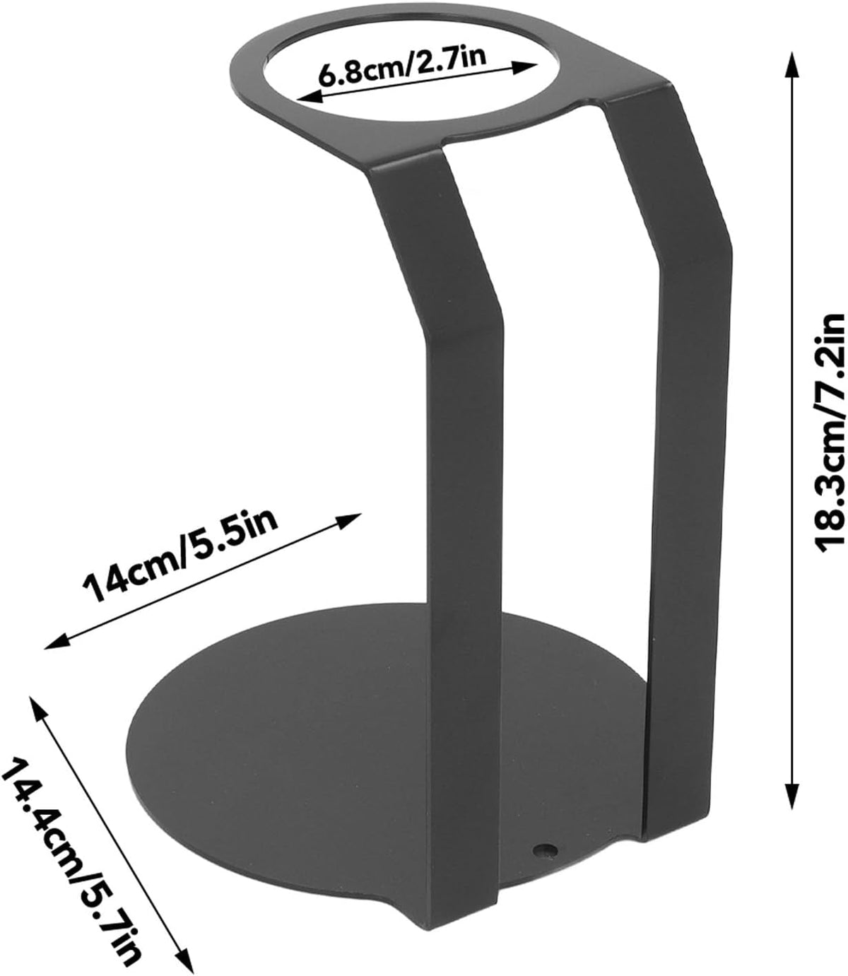 Tissting Pour Over Coffee Station Iron Pour Over Coffee Stand Dripper Rack Coffee Filter Holder for Home Cafe Office