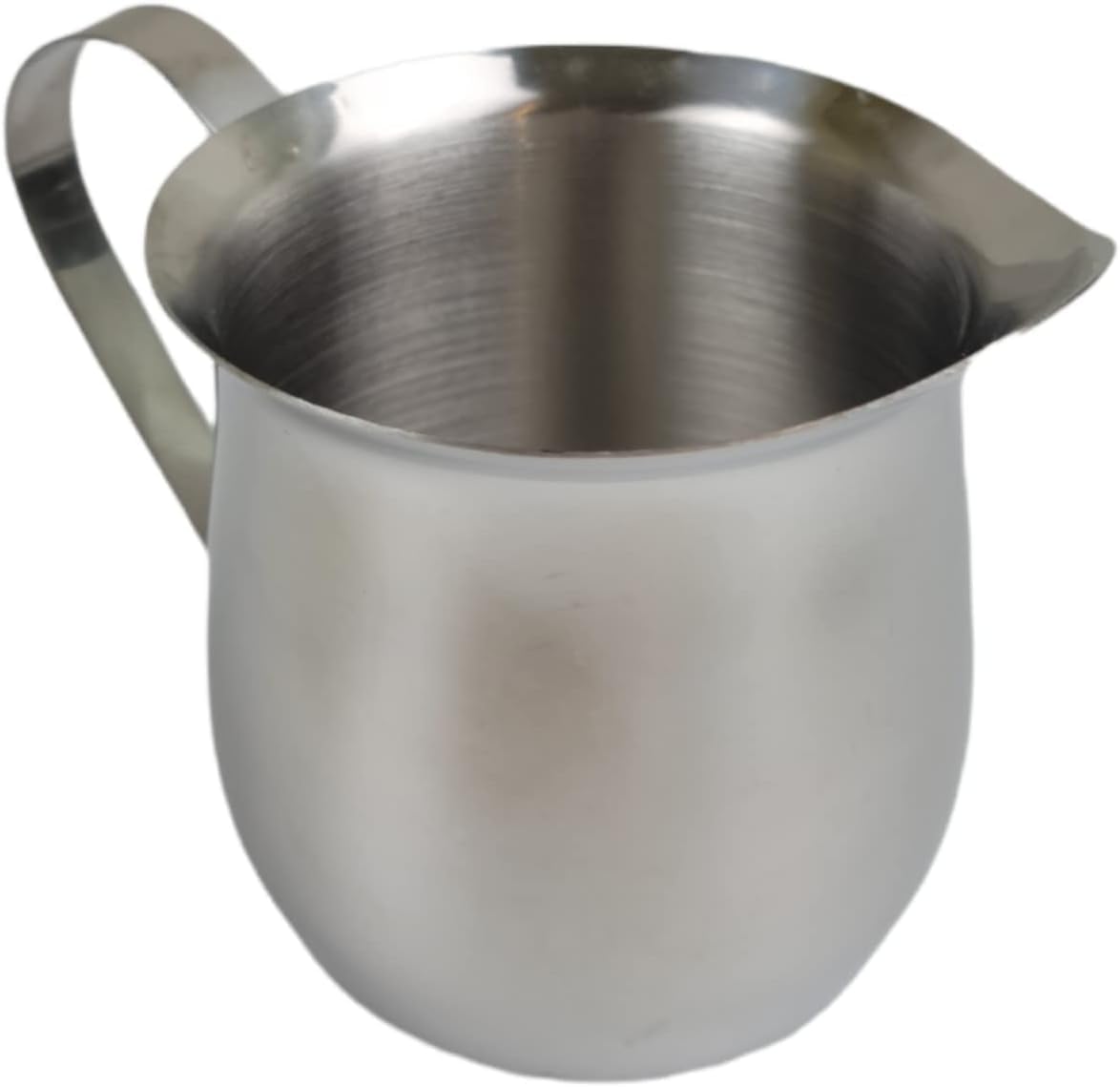Rattleware 8 oz Brew Pitcher - Premium Stainless Steel Latte Art Milk Frothing Pitcher with Drip-Resistant Spout & Ergonomic Handle