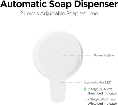 mooas Happy Buddy Artist Edition Automatic Soap Dispenser Ivory (Play with me!)