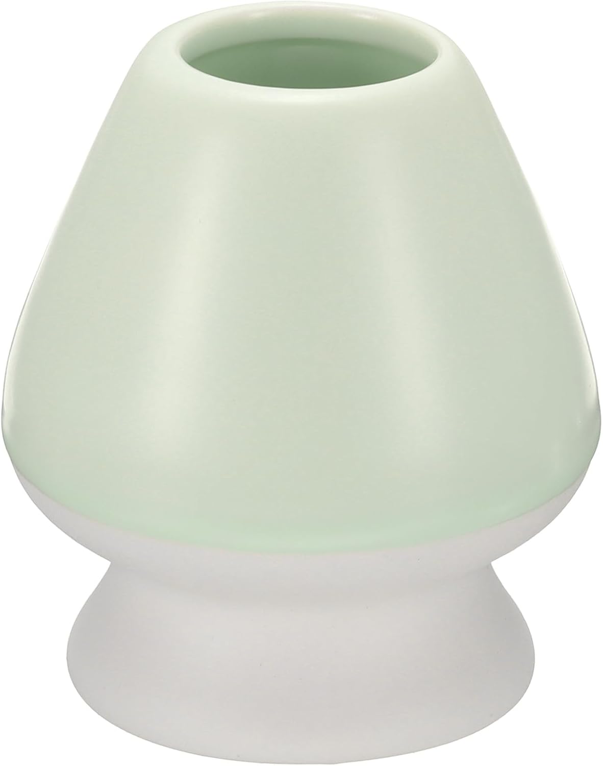 HARFINGTON Ceramic Chasen Stand 73mm Matcha Whisk Holder Teas Set Whisks Stand Traditional Matcha Tea Chasen Holder Tea Set Accessories for Tea Tasting, Green White