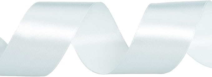 YASEO 1 1/2 Inch Light Blue Solid Satin Ribbon, 50 Yards Craft Fabric Ribbon for Gift Wrapping Floral Bouquets Wedding Party Decoration