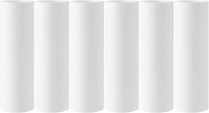 8 inch Large Surface Lint Roller Refills for Scotch-Brite 50% Stickier 8" Wide Lint Roller Replacement Refills for Pet Hair Extra Sticky 60 Sheets per Refill Pack of 6 Total 360 Sheets