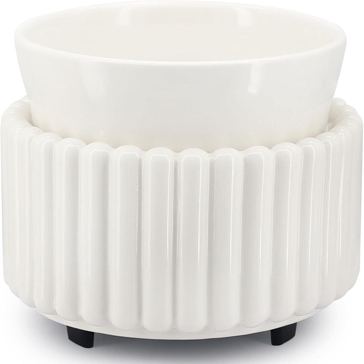 Ceramic Wax Melt Warmer 3-in-1 Candle Wax Warmer for Scented Wax Melter Electric Fragrance Wax Burner for Home Office Bedroom Gift & Decor…