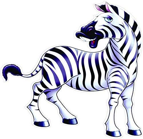 Beistle Jungle Animal Cutouts – 4-Pack Double-Sided Safari Decorations Featuring Giraffe Elephant Zebra and Tiger – Wall Décor for Jungle Theme Birthday Party or Classroom Display – 15½"–25"