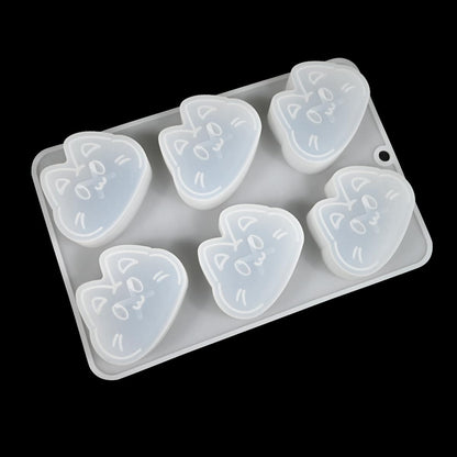 mostsom Cat Shape Cheese Mousse Silicone Cake Decorating Mold For Baking Mould Dessert Mousse Pastry Mould Ice Cream Mold Kitchen Tools (D_ Cat)