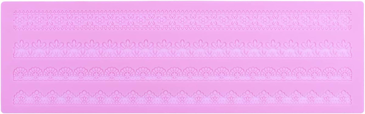 Embossing Lace Fondant Molds, Silicone Lace Mold for Cakes Decorating, Silicone Molds for cake lace Mat Craft Tools