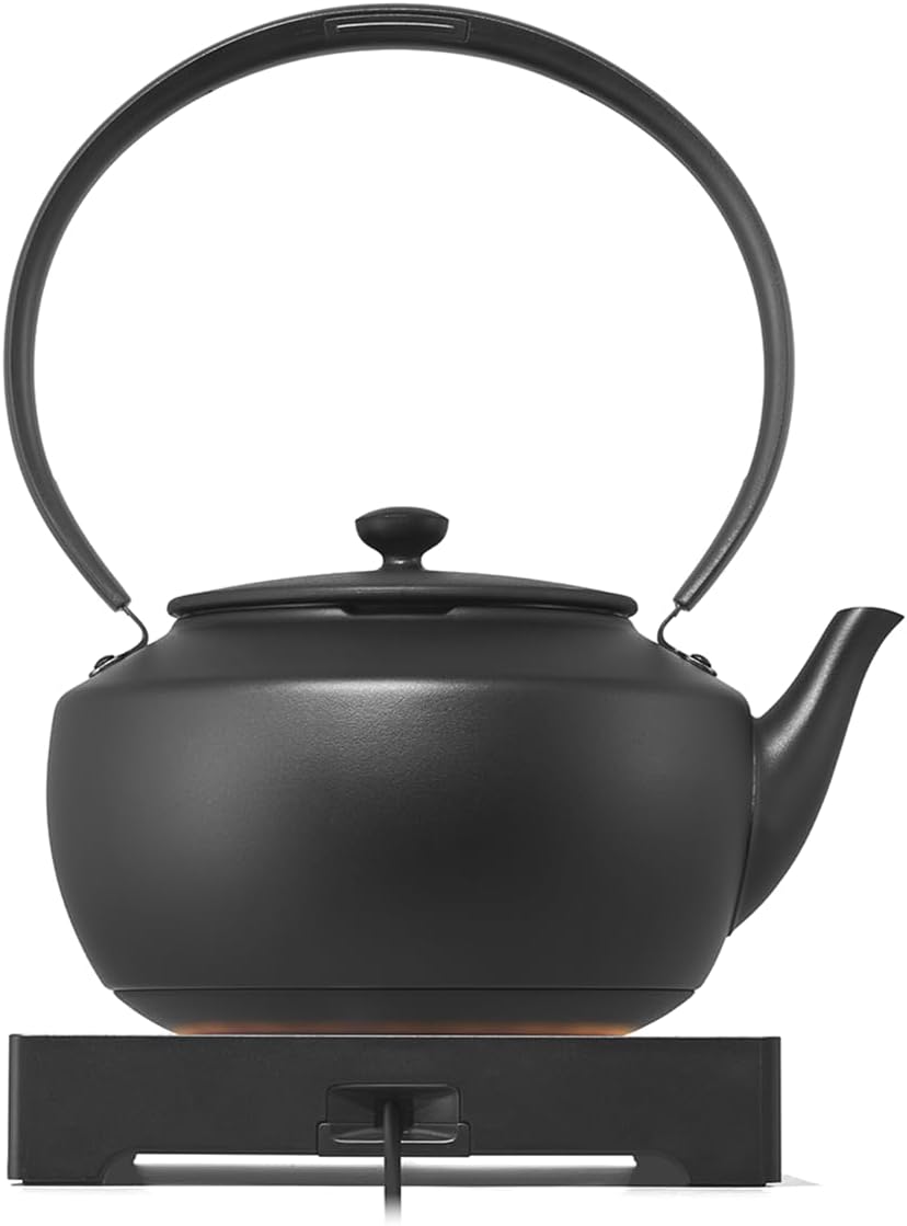 Balmuda MoonKettle, Electric Kettle with Temp Control (122°F - 212°F), Hold & Keep Warm, 900ml (30 fl oz), Soothing Ambient Light & Sound