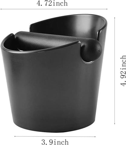 Coffee Knock Box,Espresso Knock Box Reliable Barista Tools,Espresso Dumpster with Removable Knock Lever and Non-Slip Base,for Barista Bar Shop Worktop