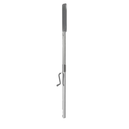 KitchenAid Curved Stainless Steel Paddle Style Candy and Deep Fry Thermometer with Pan Clip, Temperature Range 100F to 400F
