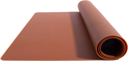 23.62" by 15.75" Extra Large Mulitpurpose Silicone Placemat,Countertop Protector, Kitchen Counter Mat, Table Mat, Heat Resistant, Washable