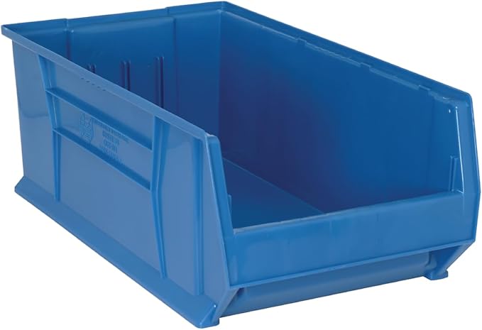 Quantum Storage QUS974 Plastic Stacking Hulk Container - 29-7/8" x 16-1/2" x 11" - 1 Pack