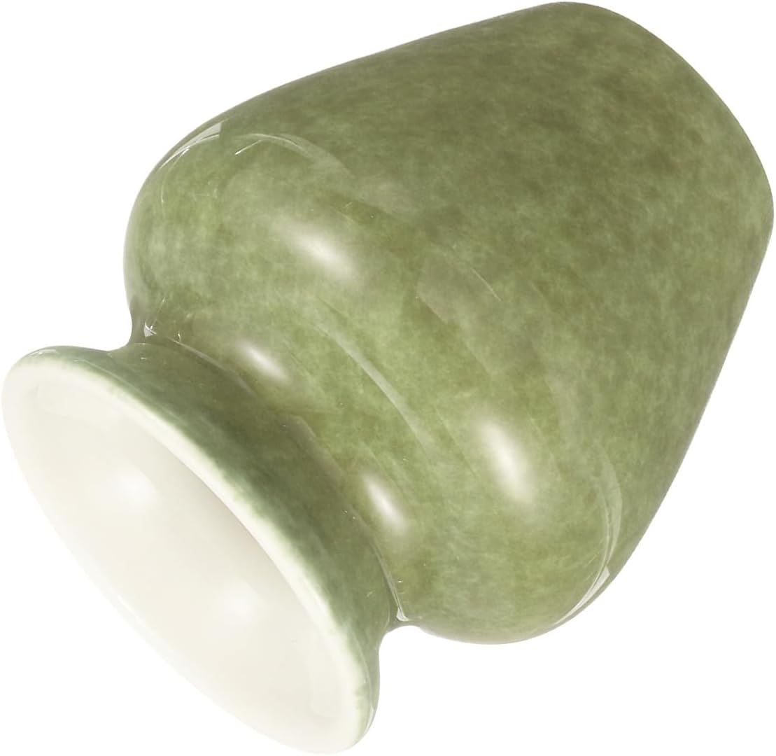HARFINGTON Ceramic Chasen Stand 70mm Matcha Whisk Holder Teas Set Whisks Stand Traditional Matcha Tea Chasen Holder Tea Set Accessories for Tea Tasting, Matcha Green