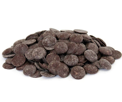 Sugar Free Chocolate Discs by Its Delish, 1 Lb Bag | Dark Chocolate Meltables For Baking & Confectionery, Pastry Chefs, Chocolatiers, Home Bakers & Sweet Snacking | Non-Dairy, Vegan, Kosher Parve