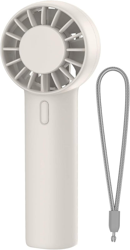 Mini Portable Fan, USB Rechargeable Handheld Fan with 3 Speed Wind, Pocket Personal Cooling Fan for Desktop Travel Outdoor Vacation Concert Makeup Use