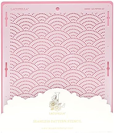 Cake Decorating Stencil for Tall Buttercream Cake, Royal Icing, Ganache, Paint, Airbrush (ORIO)