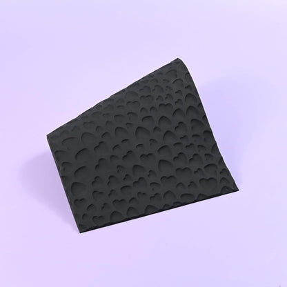 mostsom Silicone Lace Cake Mold Heart Pattern Flexible Sugar Craft Decorating Tool for Baking, Fondant, Chocolate, and Resin Molding Non-Stick Cake Decorating Molds (B_ Heart)