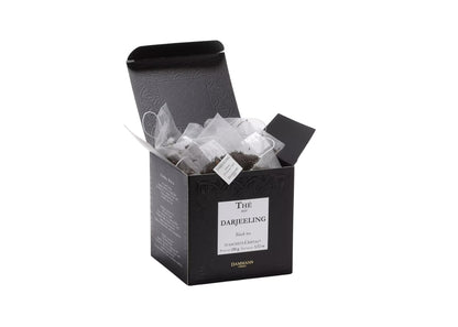 Dammann Freres Sachets, Darjeeling Tea Bags, Premium Gourmet French Black Tea, 50 Count (Single Pack)