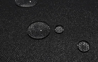 Eevelle Meridian Patio Oval Table Set Cover with Marine Grade Fabric - Outdoor Table Cover - Furniture Set Covers for Dining Table - Easy to Install - (25"H x 92"L x 60"W, Black)