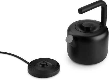 Fellow Electric Clyde Kettle - 1.5 Liter Capacity - Modern Twist On Stovetop Design, All-Purpose, Stainless Steel - Warm Water for Ramen, Oatmeal