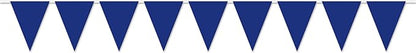 Indoor/Outdoor Pennant Banner (blue) Party Accessory (1 count) (1/Pkg)