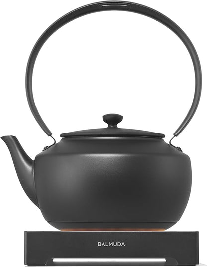 Balmuda MoonKettle, Electric Kettle with Temp Control (122°F - 212°F), Hold & Keep Warm, 900ml (30 fl oz), Soothing Ambient Light & Sound