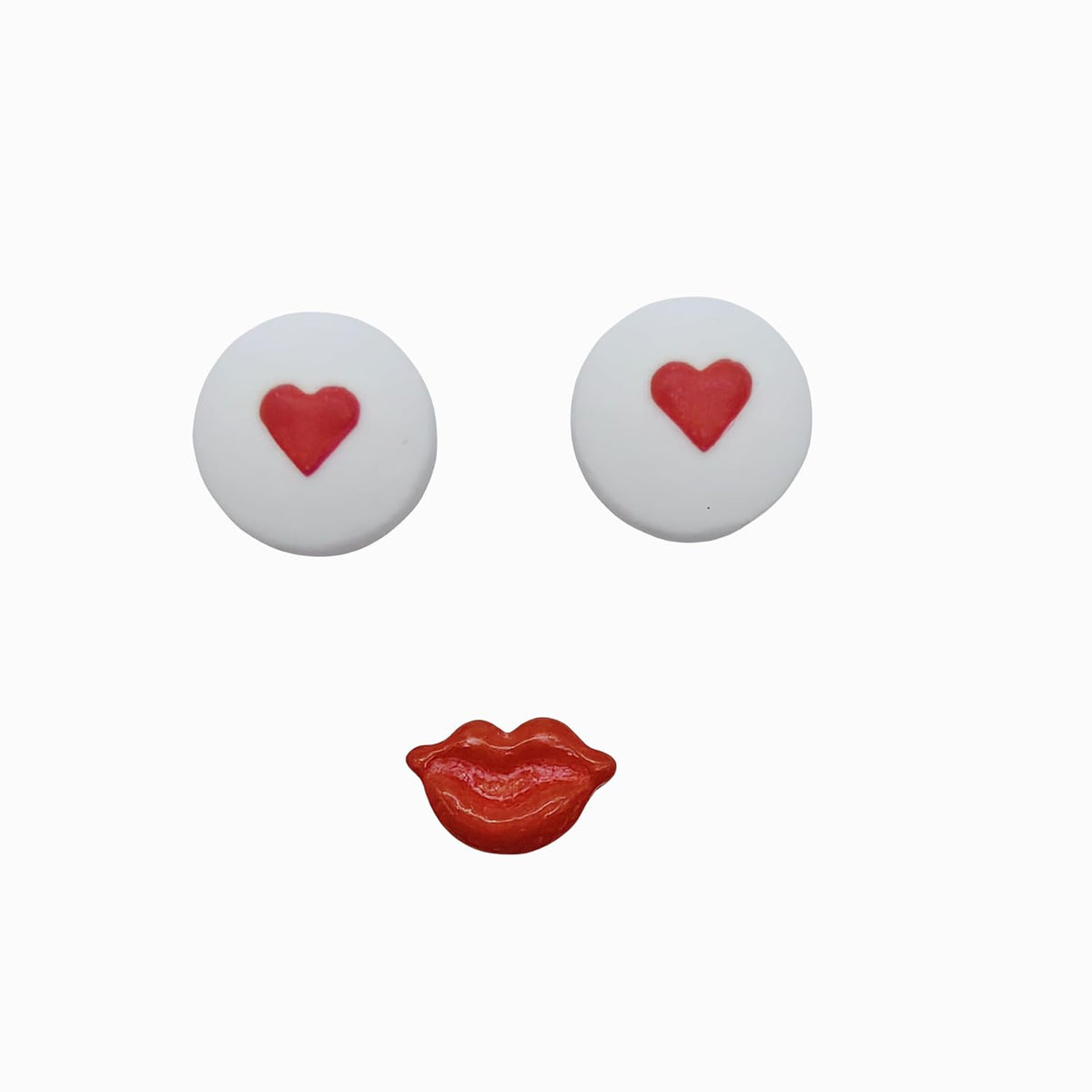 Sprinkles Eyes & Redlips Cake Decorations Topper Edible Themed Sprinkles For Cake Decorations, Baking, Ice Cream, Cookies, Cupcake Topper 3OZ