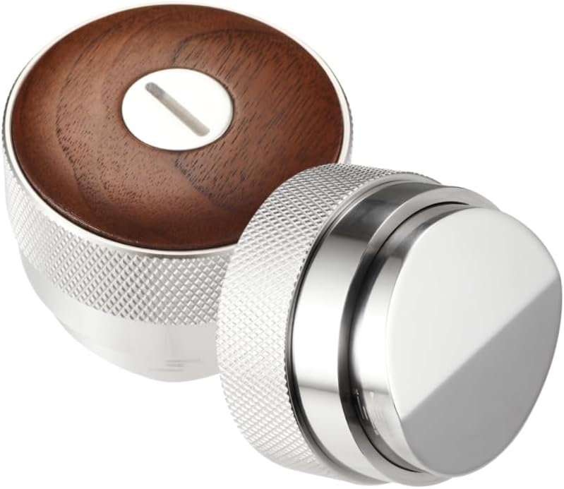 51mm distributor called Adjustable Depth espresso leveler Compatible with 51MM Machine Accessories The coffee leveler Made of Stainless Steel and