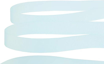 Ribbonitlux 1" Wide Solid Grosgrain Ribbon 25 Yards (305-Light Blue）, Set for Gift Wrapping, Party Decor, Sewing Applications, Wedding and Craft